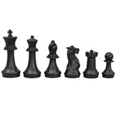 Yardgames 40cm Premium Chess Pieces &amp; Mat Set