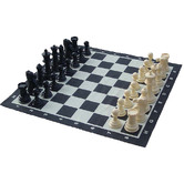 Yardgames Giant Chess Pieces &amp; Mat Set