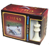 Yardgames Giant Chess Pieces &amp; Mat Set