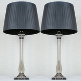 Palatial Designs 45cm Erica Tapered Drum Table Lamp