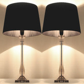 Palatial Designs 45cm Erica Tapered Drum Table Lamp