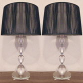 Palatial Designs 45cm Iris String Shade Table Lamp