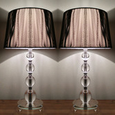 Palatial Designs 45cm Iris String Shade Table Lamp
