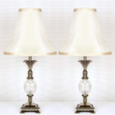 Palatial Designs 49cm Siena Table Lamps