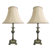 Palatial Designs 49cm Adamas Cast Iron Bell Table Lamps
