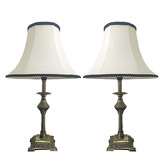 Palatial Designs 49cm Adamas Cast Iron Bell Table Lamps