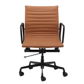 Milan Direct Deluxe Eames Replica Office Chair &amp; Torsby Writing Desk Set