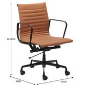 Milan Direct Deluxe Eames Replica Management Office Chair
