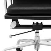 Milan Direct Eames Premium Replica Soft Pad Management Office Chair