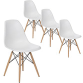 Milan Direct Eames Replica DSW Side Chairs