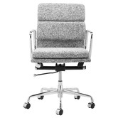 Milan Direct Eames Replica Softpad Fabric Office Chair