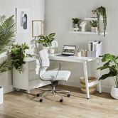 Milan Direct Eames Premium Replica Soft Pad Management Office Chair