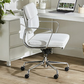 Milan Direct Eames Premium Replica Soft Pad Management Office Chair