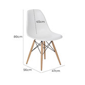 Milan Direct Eames Replica DSW Side Chairs