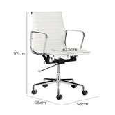 Milan Direct Eames Premium Replica Management Office Chair