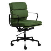 Milan Direct Eames Replica Soft Pad Velvet Office Chair