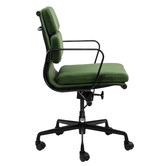 Milan Direct Eames Replica Soft Pad Velvet Office Chair