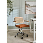 Milan Direct Marcel Breuer Cesca Replica Rattan Office Chair