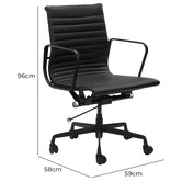 Milan Direct Deluxe Eames Replica Management Office Chair