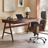 Milan Direct Eames Premium Replica Leather Executive Office Chair