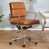 Milan Direct Eames Premium Replica Soft Pad Management Office Chair