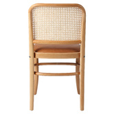 Milan Direct Natural &amp; Tan Hoffmann Replica Dining Side Chairs