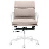 Milan Direct Eames Premium Replica Soft Pad Management Office Chair