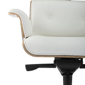 Milan Direct Eames Premium Replica Leather Executive Office Chair