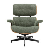 Milan Direct Eames Premium Replica Lounge Chair &amp; Ottoman