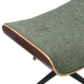 Milan Direct Eames Premium Replica Lounge Chair &amp; Ottoman