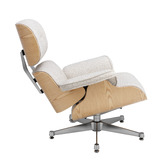 Milan Direct Eames Premium Replica Lounge Chair &amp; Ottoman