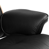 Milan Direct Eames Premium Replica Lounge Chair &amp; Ottoman
