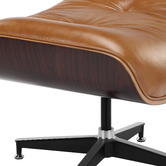 Milan Direct Eames Premium Replica Lounge Chair &amp; Ottoman