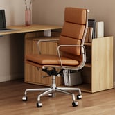 Milan Direct Eames Premium Replica High Back Soft Pad Management Office Chair