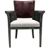 Naturally Provinicial Thorpe Magnus Leather Armchair