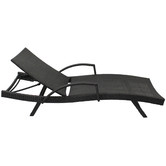 Naturally Provinicial Grey Hilda PE Wicker Sun Lounges with Arm Rest