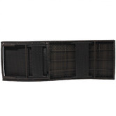 Naturally Provinicial Brown Hilda PE Wicker Sun Lounges