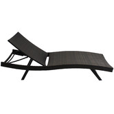 Naturally Provinicial Brown Hilda PE Wicker Sun Lounges
