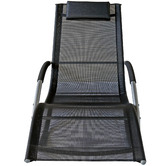 Naturally Provinicial Morris Teslin Outdoor Rocking Lounge Chair