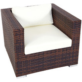 Naturally Provinicial Alana PE Rattan Outdoor Armchair