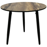 Naturally Provinicial Natural Corsha Round Outdoor Coffee Table
