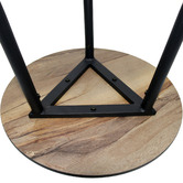 Naturally Provinicial Natural Corsha Round Outdoor Coffee Table