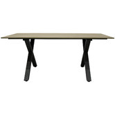 Naturally Provinicial 180cm Natural Stockton Outdoor Dining Table