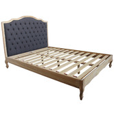 Naturally Provinicial Osborne Upholstered Bed