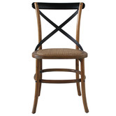Naturally Provinicial Natural Zola Cross Back Rattan Dining Chairs