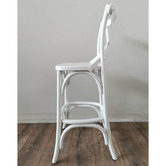 Naturally Provinicial 67cm Zola Cross Back Oak Wood Barstool