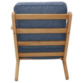 Naturally Provinicial Coila Beech Wood &amp; Fabric Leisure Armchair