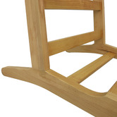 Naturally Provinicial Coila Beech Wood &amp; Fabric Leisure Armchair