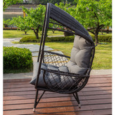 Naturally Provinicial Millie Standing Outdoor Basket Chair