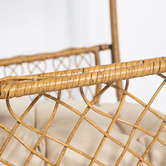 Naturally Provinicial Millie Standing Outdoor Basket Chair